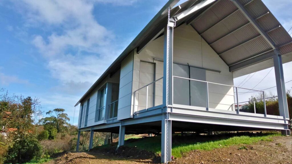 vivienda modular industrializada HAUX en Somió Gijón