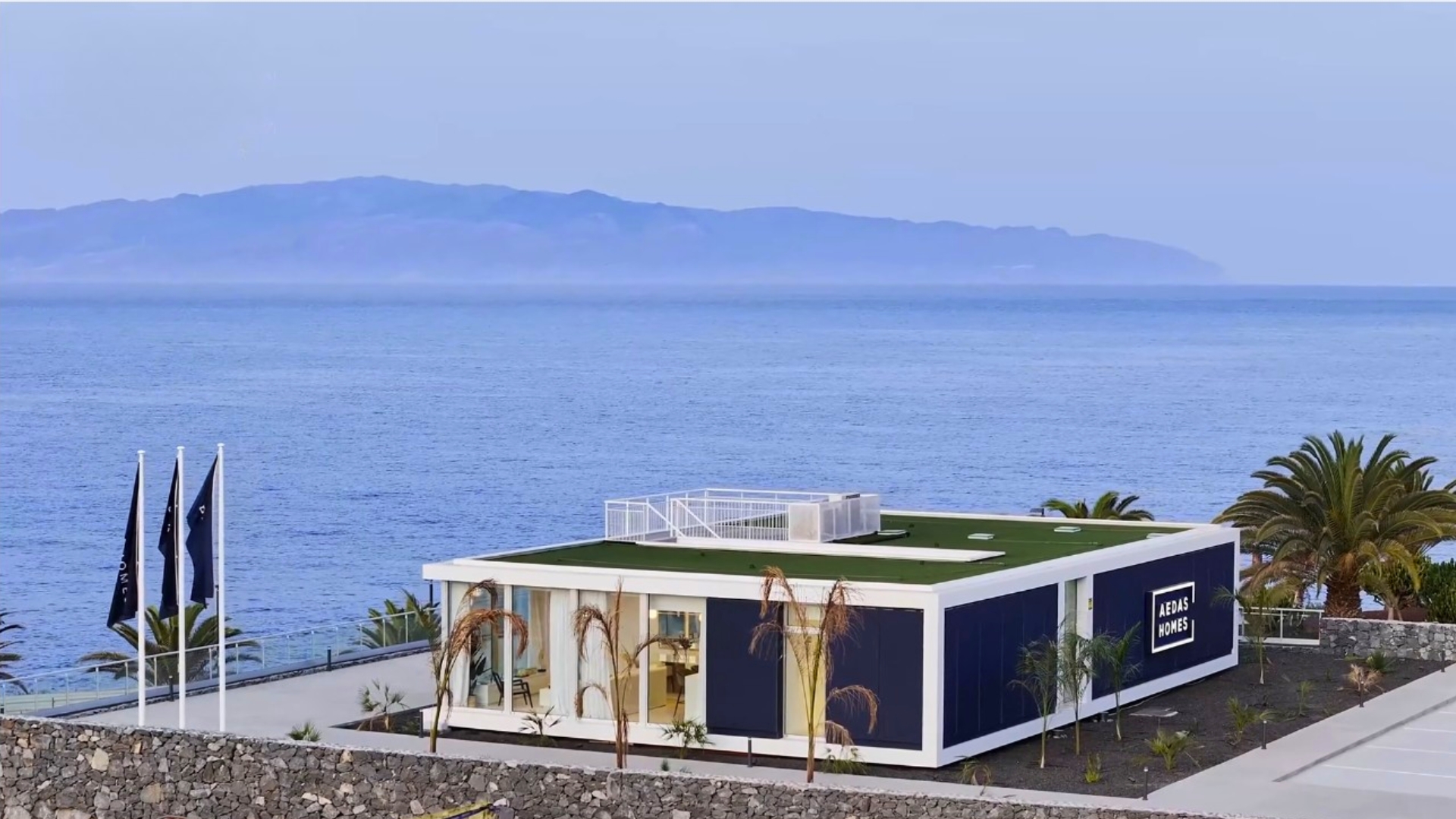 Casa modular prefabricada de HAUX en Tenerife de construcción modular industrializada